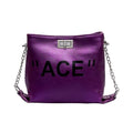 "ACE" Versatile Large Capacity Lining  Delicate Texture Waterproof Wear-resistant Crossbody Bags