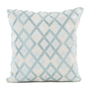 Chenille Jacquard Square Single Side Plaid Printed Parlor Sofa Decorative Throw Pillow Cases Without Insert