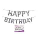 16 Inch Foil Gold Silver Rose Gold Pink HAPPY BIRTHDAY Letter Party Decoration Balloons