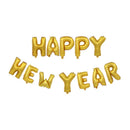 16 Inch Foil Five Color Available HAPPY NEW YEAR Letter Festive Congratulation Party Decorations Balloons