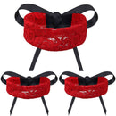 3Pcs Set Red Lace Bracelets And Masquerade Party Accessories Sexy Blindfolds