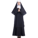 Classic Adult Woman Halloween Party Costume Sister Christian Dress