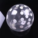 100Pcs Pack 12 Inch Latex Thickness Transparent Dots Printed Wedding Birthday Party Supplies Balloons