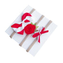 3Pcs Set Baby Girls Nylon Beaded Flower And Bowknot Headbands