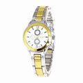 Fashion Double Color Designed Men And Women Slim Metal Band Watch