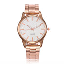 Classic Simple Design Unisex Style High Quality Metal Band Quartz Watch