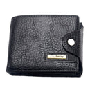 Classic Businessmen Vintage Style Soft Touch PU Leather Giant Pebble Pattern Hasp Wallet