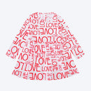 Girls "LOVE" Letter Printed Long Sleeves Dress
