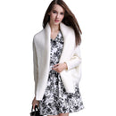 Casual Style Young Women Dolman Sleeves Solid Color Cardigan