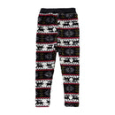 High Quality Girls Christmas Printed Thickened Pants