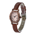Fashion Women Office Wear Classic Geometric Pattern Leather Quartz Watch