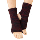 Women Knitted Dance Wear Short Length Half Finger Foot Socks