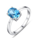 Women Luxury Fine Jewelry Good Quality Sapphire Gemstone Ring