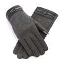 Businessmen Fashion Solid Color Classic Design Cotton Gloves