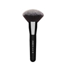 Classic Fan Shape Women Professional Wooden Handle Man-made Brush