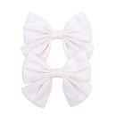 2019 Lovely Baby Girls Print Flower Bohemian Style Bow BB Hair Clips Headwear Children Cute Cotton Hairpins Hair Accessories JadeMoghul Inc.