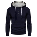 2019 New Autumn Winter Cotton Hoodied Mens Sweatshirts Solid Hoody Fleece Thick Hoodies Men Sportswear Zipper Sweatshirts Men AExp