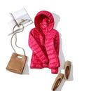 2019 New Brand 90% White Duck Down Jacket Women Autumn Winter Warm Coat Lady Ultralight Duck Down Jacket Female Windproof Parka AExp