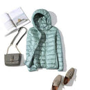 2019 New Brand 90% White Duck Down Jacket Women Autumn Winter Warm Coat Lady Ultralight Duck Down Jacket Female Windproof Parka AExp