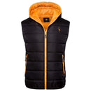 2019 New Giraffe Brand Winter Jacket Men Hoodied Vest Men Zipper Mens Jacket Sleeveless Casual Winter Waistcoat Men AExp