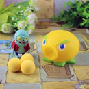 2019 PVZ Plants vs Zombies Peashooter Action anime Figure Model Toy Gifts Toys For Children High Quality Launch Squishy Plants JadeMoghul Inc.