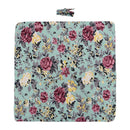 2 Pcs Set Newborn Floral Printed Muslin Swaddle Blanket With Headband