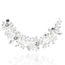 Luxury Rhinestone Imitation Pearl Flowers Design Women Wedding Hair Accessory