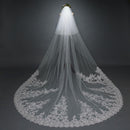 Large Size Romantic Women Wedding Sweep Length Train Bridal Veil
