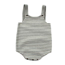Casual Infant Baby Cotton Stripes Printed Knitted Jumpsuit