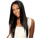Fashion Black Color Straight Hairstyle Women Hair Temperature Fiber Wig