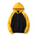 Classic Style Men Color Blocking Long Sleeves Hoodies