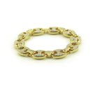 Fashion Geometric Alloy Chain Pattern Men Unique Hip-hop Jewelry