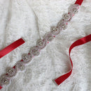 Creative Good Quality Rhinestone Design Women Romantic Wedding Belt