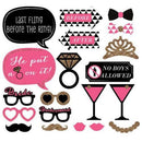 20 Pcs Single Queen Party Wedding Supplies Photo Booth Props