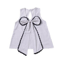 Girls Cotton Dot Printed Lovely Bowknot Design Design