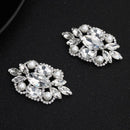 Fashion Good Quality Hollow Design Crystal Wedding Shoe Buckles