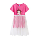 Girl Teenager Fashion Lace Patchwork Dress