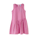 Girl Junior Red Sleeveless Casual Dress