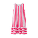 Girl Junior Red Sleeveless Casual Dress