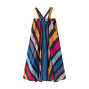 Girl Junior Cotton Color Blocking Sleeveless Dress