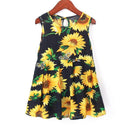 Girl Fresh Print Sleeveless Dress