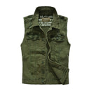 Men Cotton Personality Denim Vests