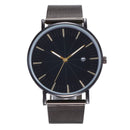 Casual Men And Women Metal Mesh Band Leisure Watch