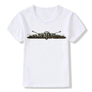 Boys Tanks Print Short Sleeves Simple Style Tees