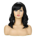 Hot Sale Women Natural Medium Length Wavy Hair Wig