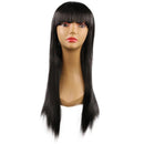 Women Fashion Good Quality Fiber Long Length Straight Hair Wig