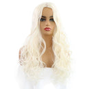 Women Fashion Natural Lifelike Long Length Wavy Hair Synthetic Wig