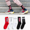 10 Pairs Set Fashion Men Cotton Letter Design Socks