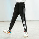 Kids Cotton Side Stripes Design Sport Pants