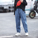 Casual Girls Solid Color Loose Harem Pants
